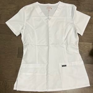 White scrubs